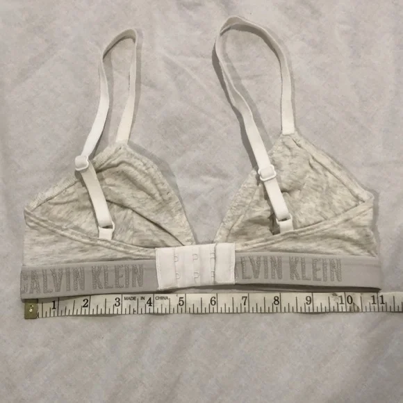 Calvin Klein Triangle Bralettes - Picture 5 of 5